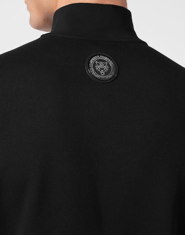 Plein Sport - Casaco em moletão 'Scratch' em preto