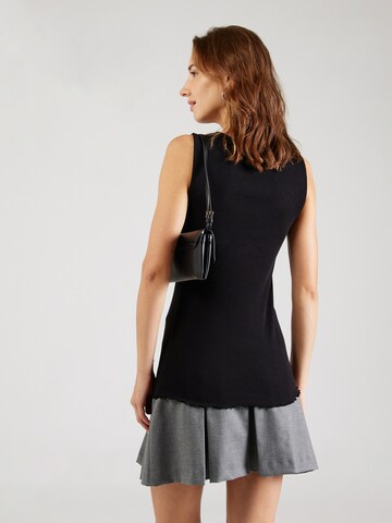Fransa Top 'HIZAMOND' in Black