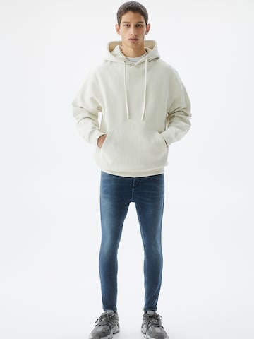 Pull&Bear Skinny Farkut värissä sininen