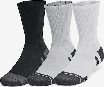 UNDER ARMOUR Athletic Socks in Grey: front