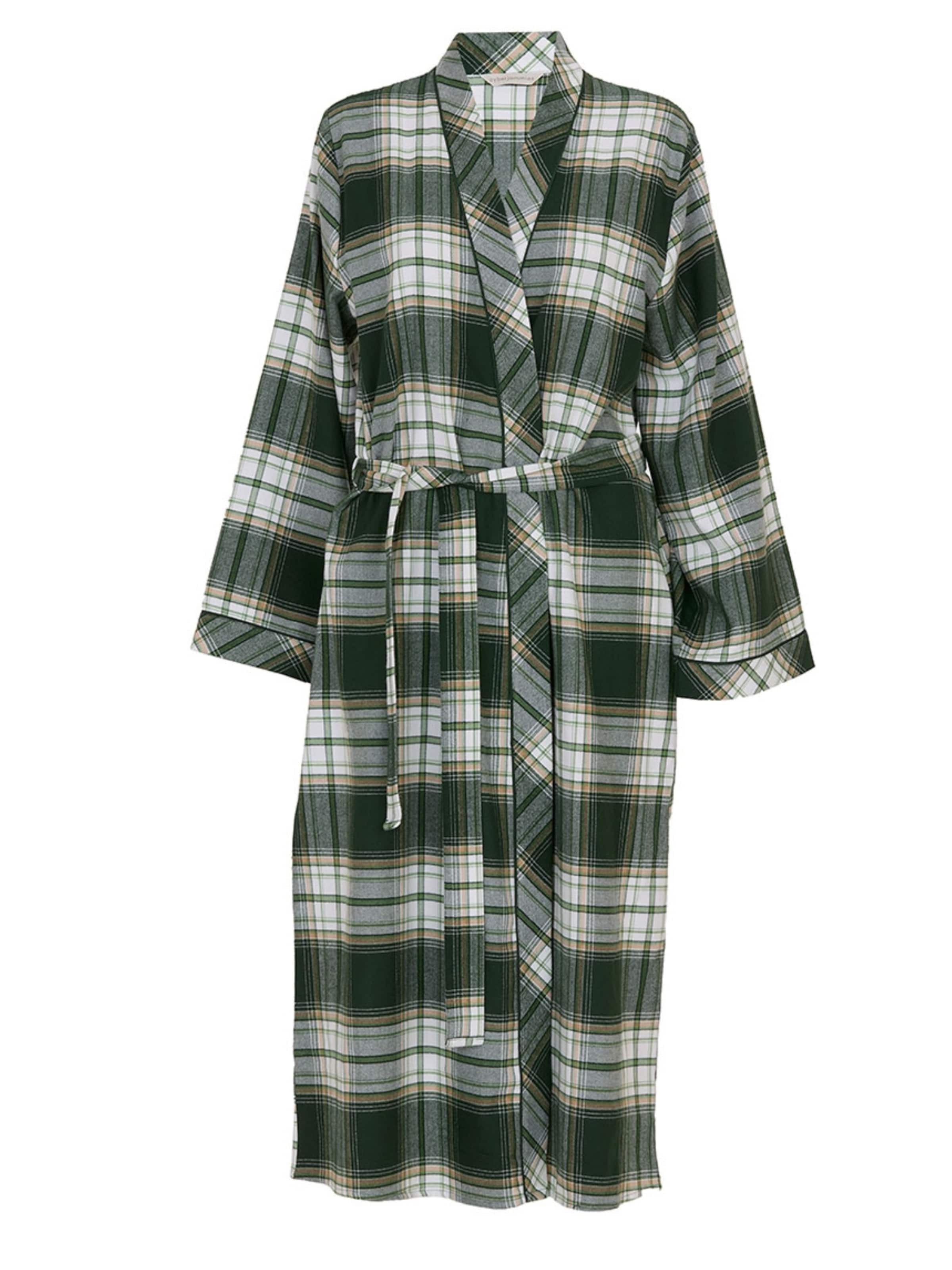 Cyberjammies Dressing gown 'Fern' in Green: front