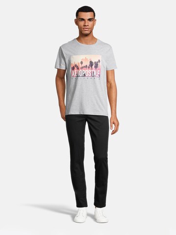 AÉROPOSTALE - Slimfit Pantalón chino en negro