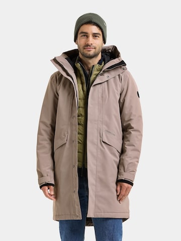 Didriksons Winterparka 'KENNY' in Grijs: voorkant