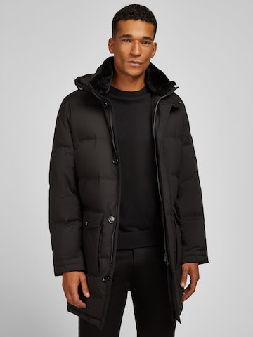 Manteau mi-saison HECHTER PARIS en noir : devant