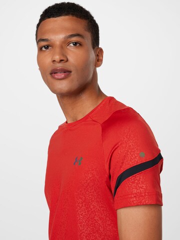UNDER ARMOUR T-Shirt 'RUSH' in Rot