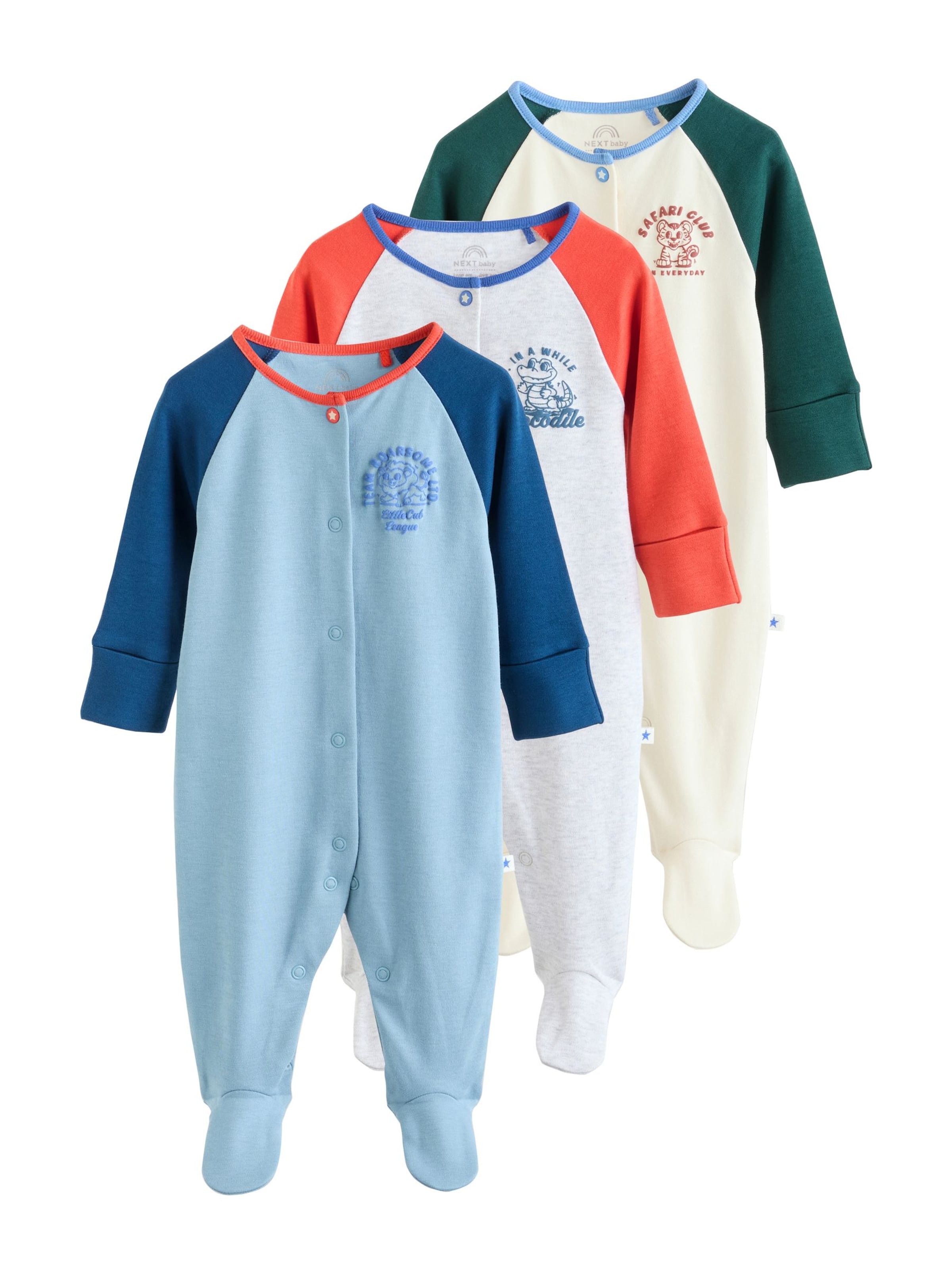 Next Pyžamo – béžová: přední strana