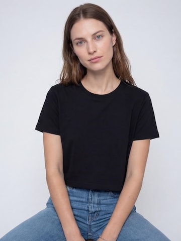 Antargo Shirt 'Women's Cropped T-Shirt' in Black