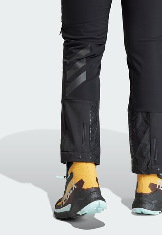 Slimfit Pantaloni per outdoor 'Xperior Fast' di ADIDAS TERREX in nero