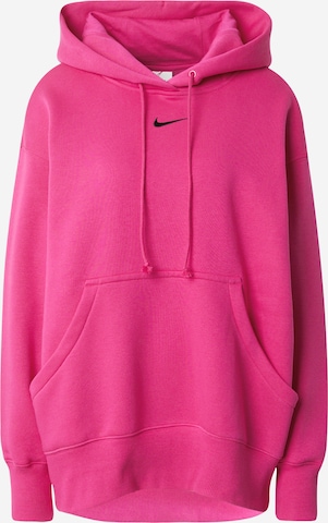 Nike Sportswear Mikina 'Phoenix Fleece' – pink: přední strana