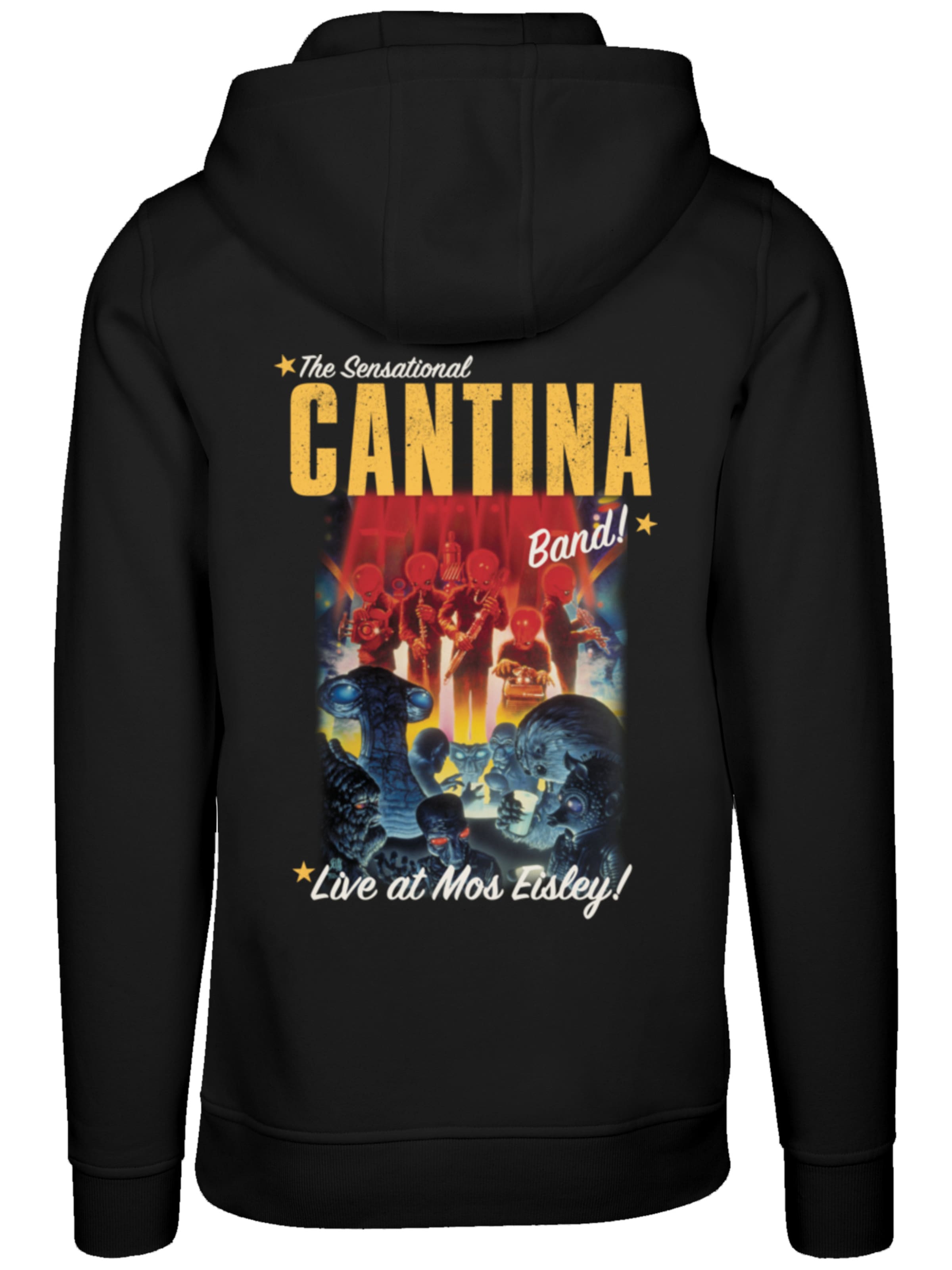 Sweat-shirt 'Cantina Band' F4NT4STIC en noir