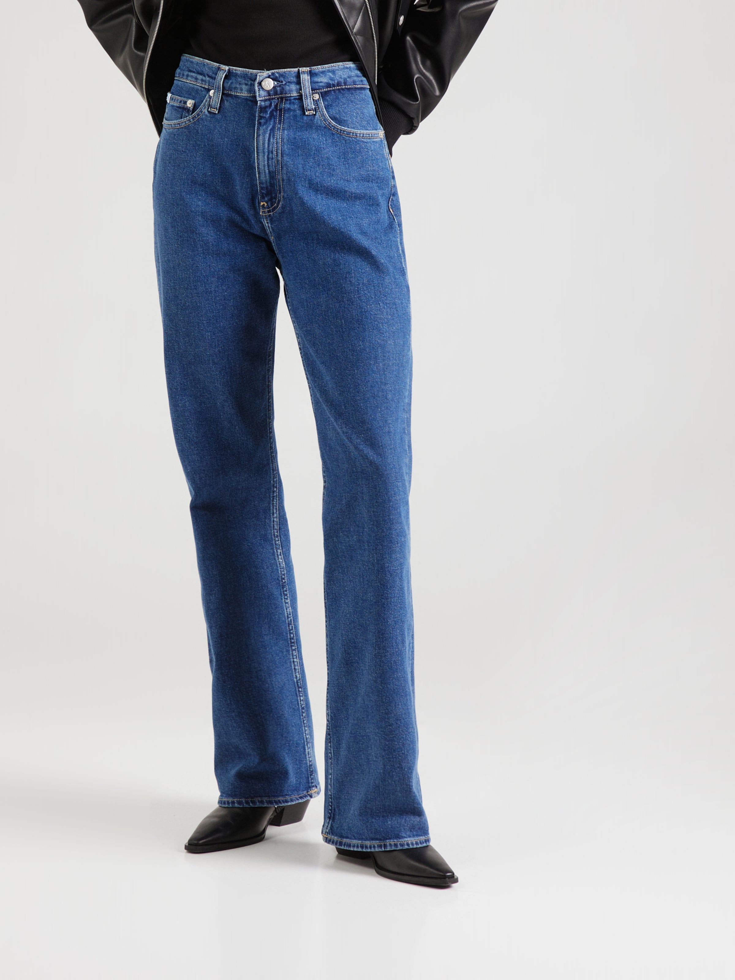 Calvin klein men's boot cut jeans hotsell
