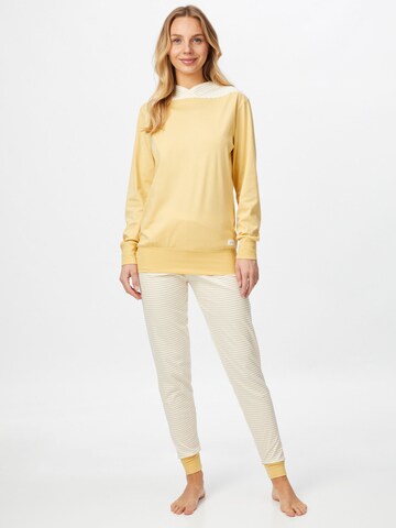 Pyjama CALIDA en jaune : devant