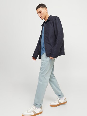 JACK & JONES Slim fit Chino trousers 'MARCO BOWIE' in Green