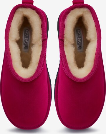 CESARE GASPARI Snow Boots in Pink
