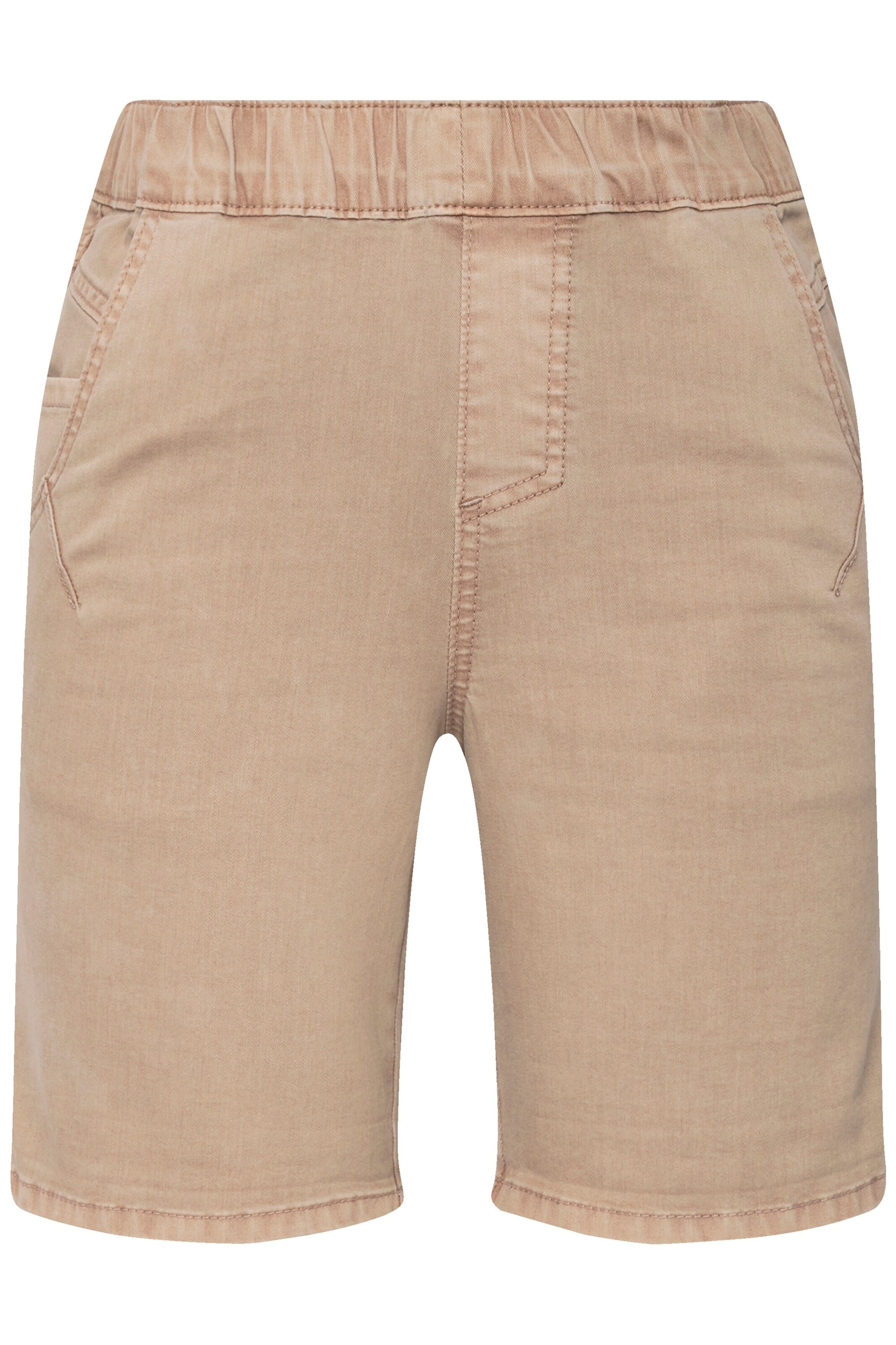 Coupe slim Pantalon LAURASØN en marron : devant