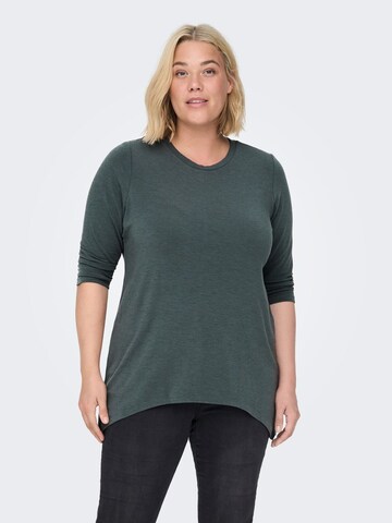 ONLY Carmakoma - Camiseta en verde: frente