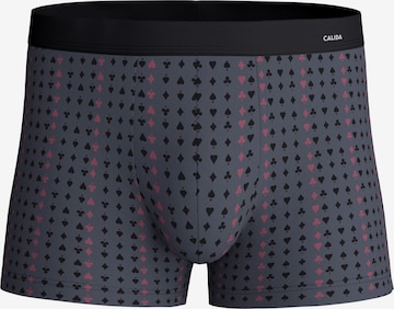 Boxer 'Cotton Code Design' di CALIDA in grigio: frontale
