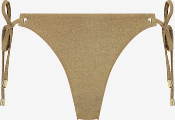 Hunkemöller Bikini Bottoms 'Goldie Shimmer' in Gold: front