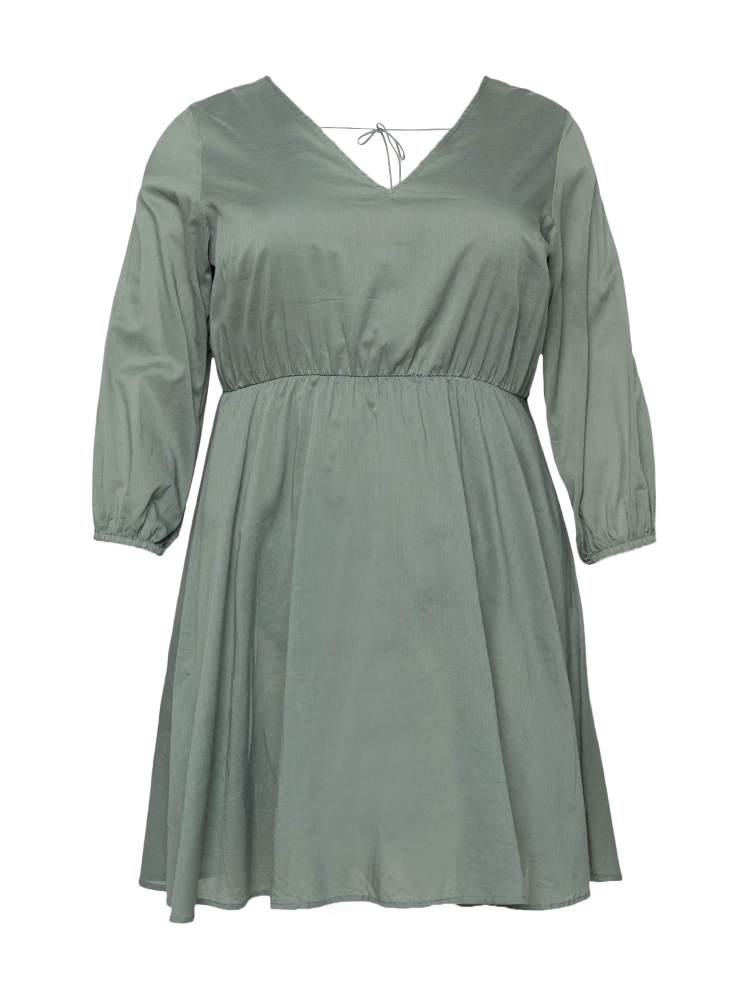 ABOUT YOU Curvy Šaty 'Lilia' – zelená: přední strana