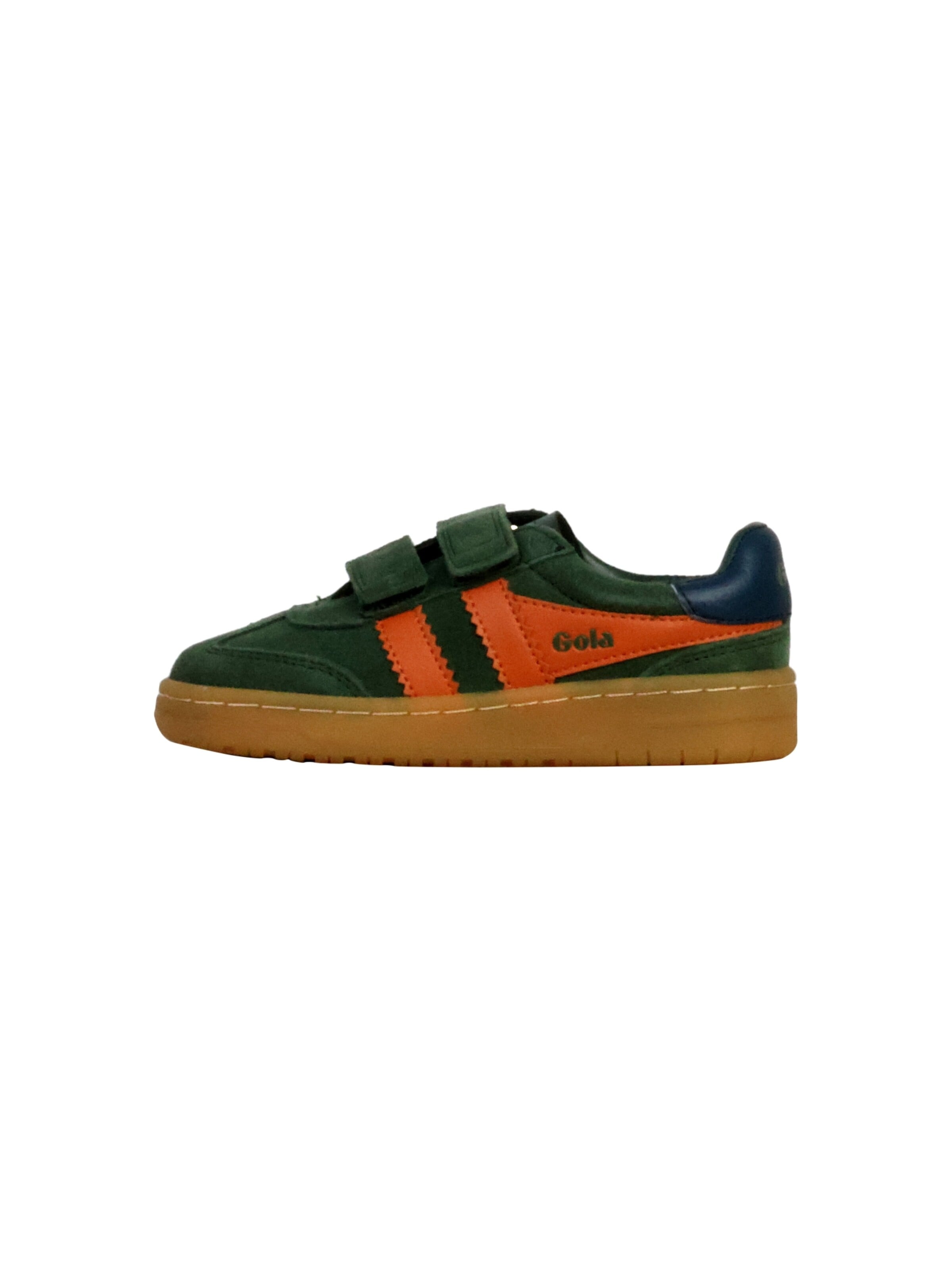 Gola Sneakersy 'Viper Strap Kinder-Sneaker aus Leder' w kolorze zielony: przód
