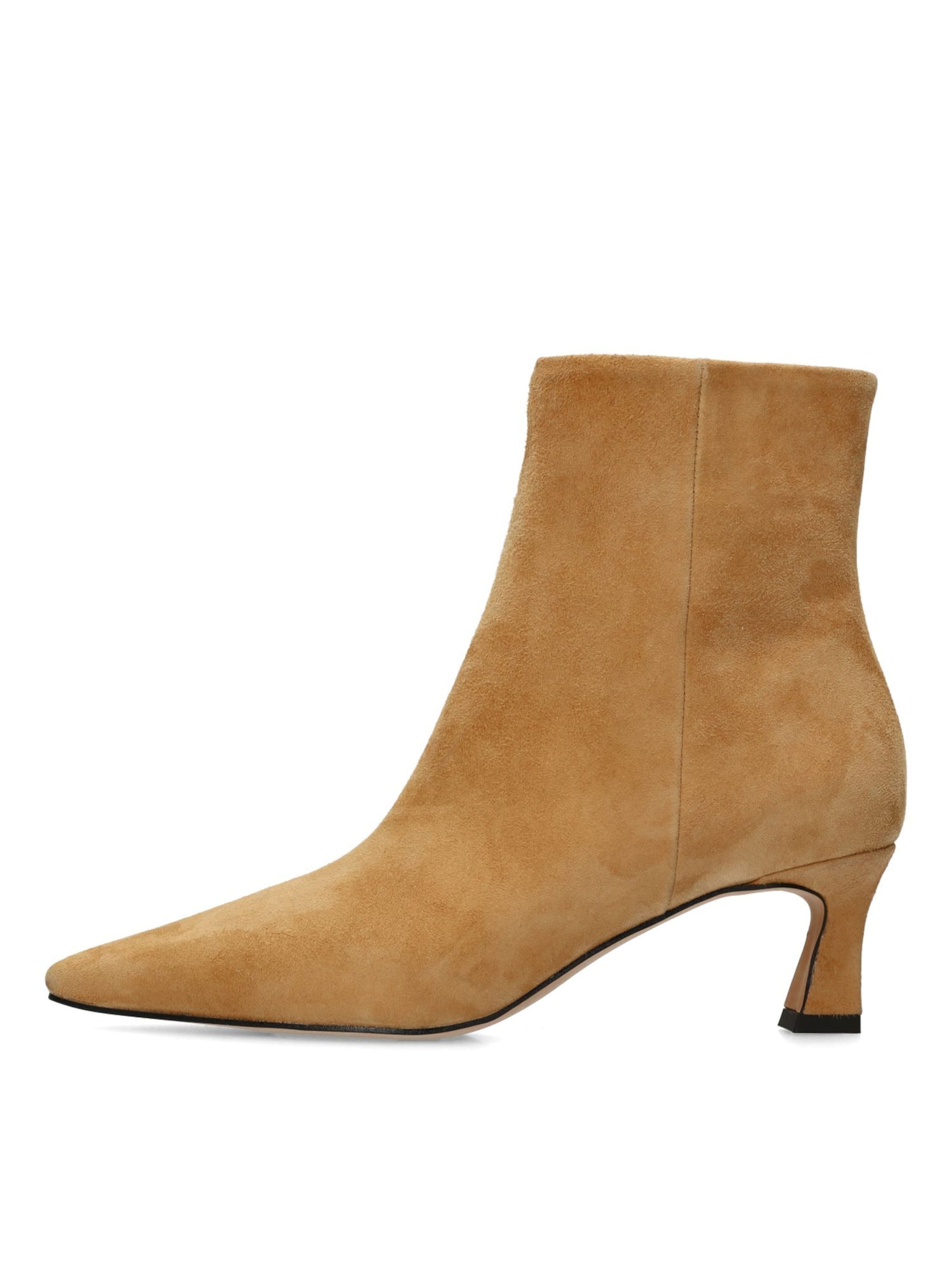 MANFIELD Stiefelette in Braun