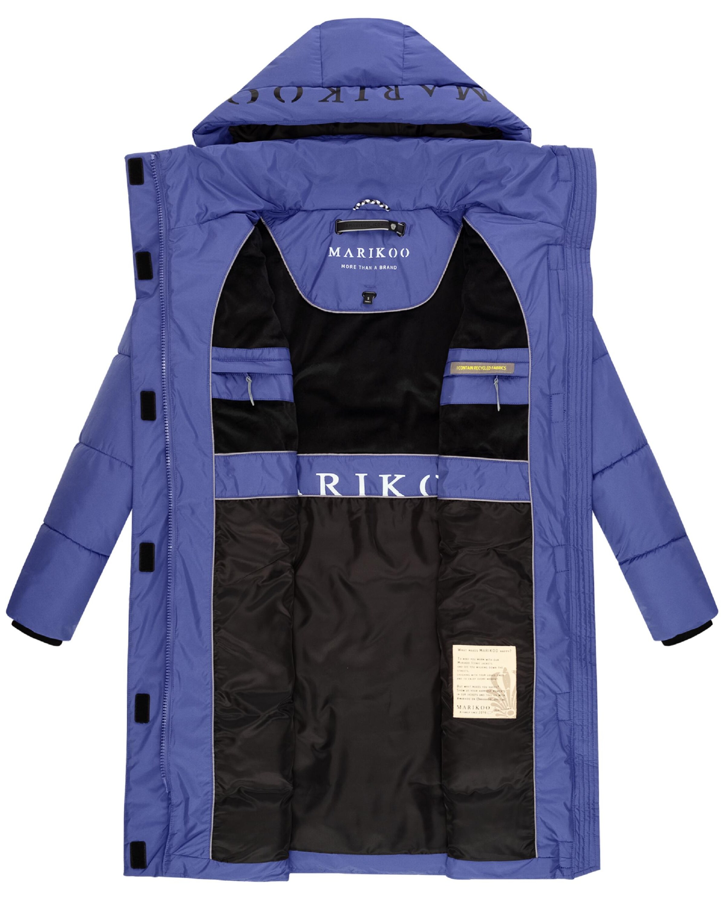 MARIKOO - Abrigo de invierno en azul