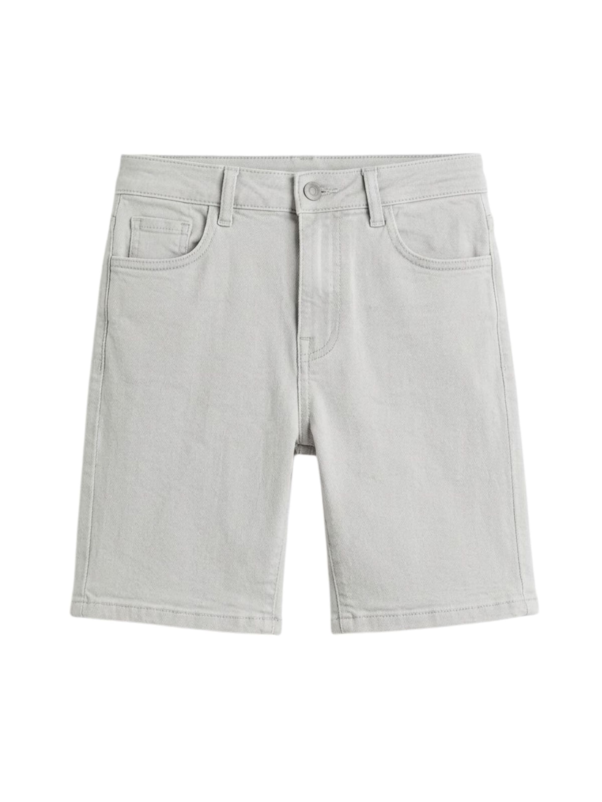 Solang Shorts in Grau: Vorderseite