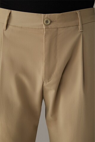 Regular Pantalon à pince 'Louis' STRELLSON en beige