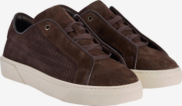 Desa Slip-on 'Schnürschuhe' in Brown: front