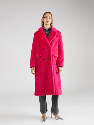 APPARIS Between-Seasons Coat 'Astrid' in Pink: front