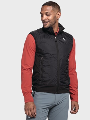 Gilet ' Hiking Hybrid Vt Style Blaueis MNS ' Schöffel en noir : devant