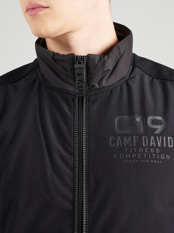 CAMP DAVID - Chaleco en negro