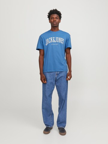 JACK & JONES Tričko 'JOSH' – modrá