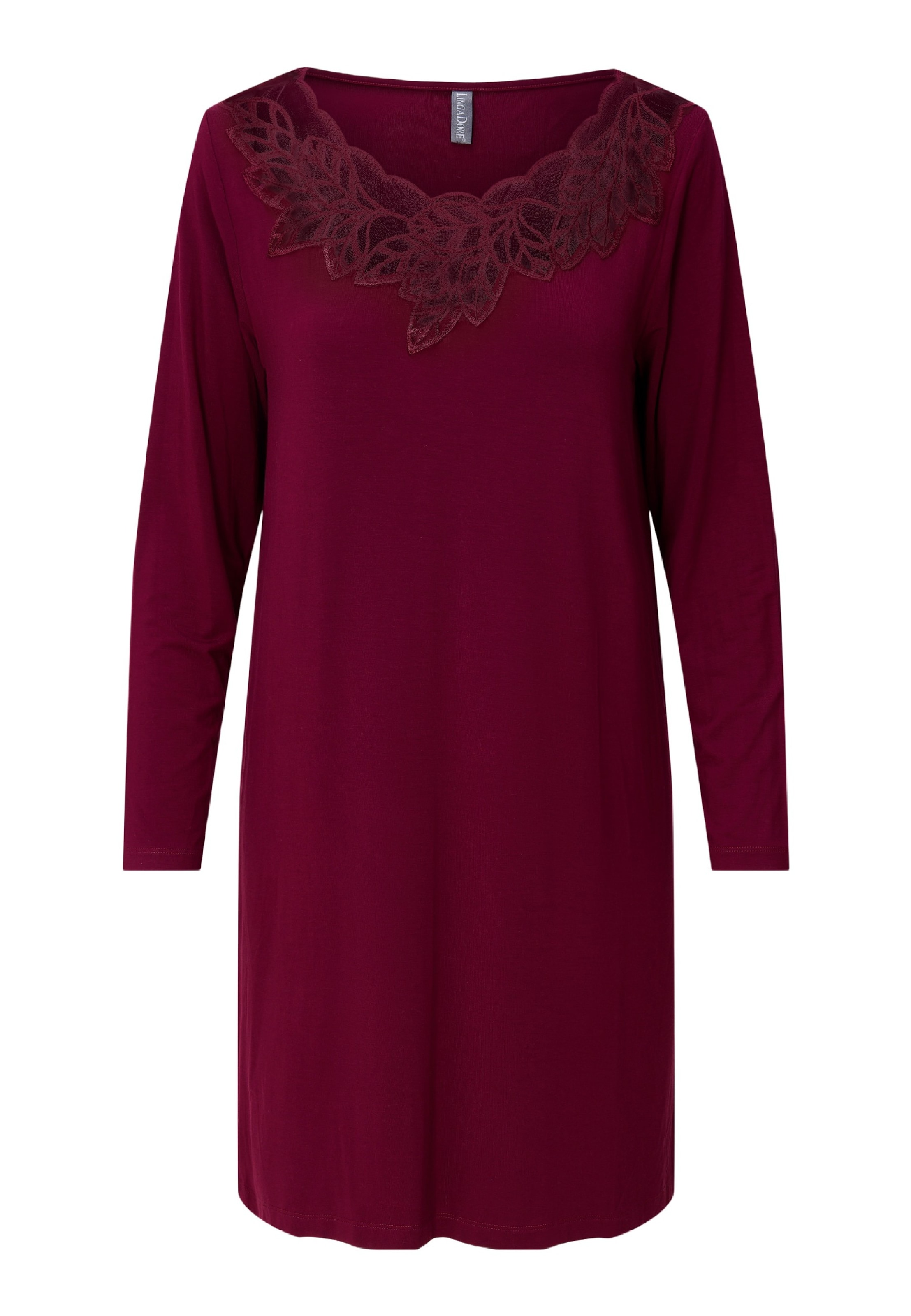 Chemise de nuit LingaDore en rouge : devant