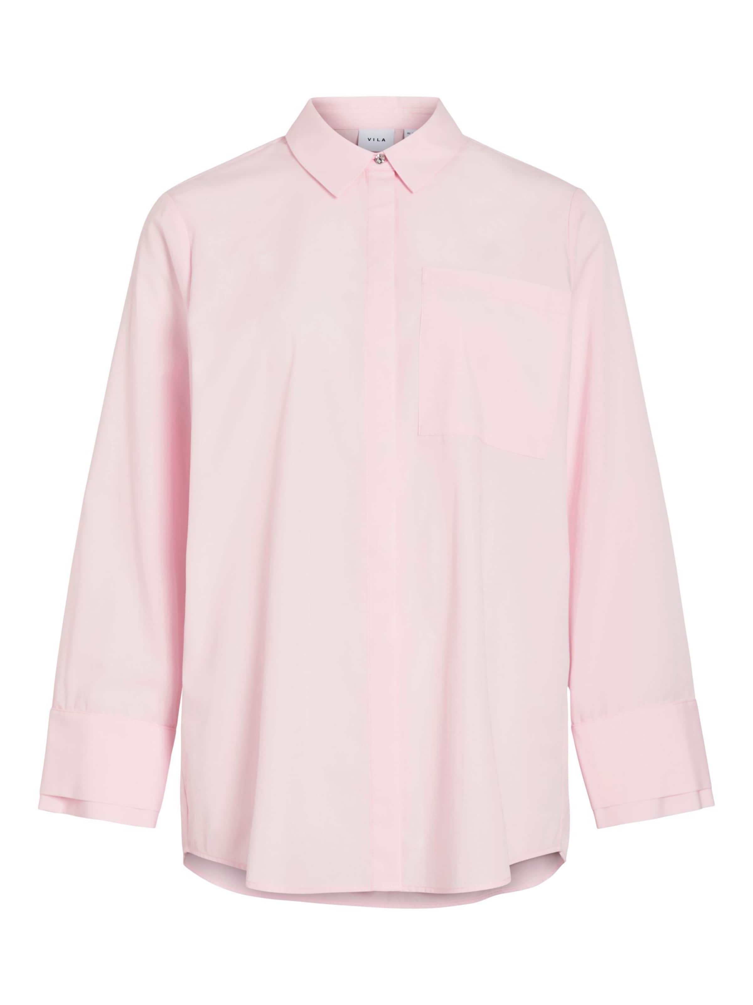 VILA Blouse 'VIEllia' in Roze: voorkant