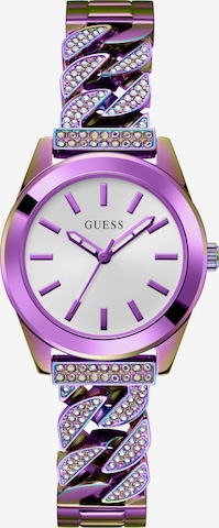 Orologio analogico di GUESS in lilla: frontale