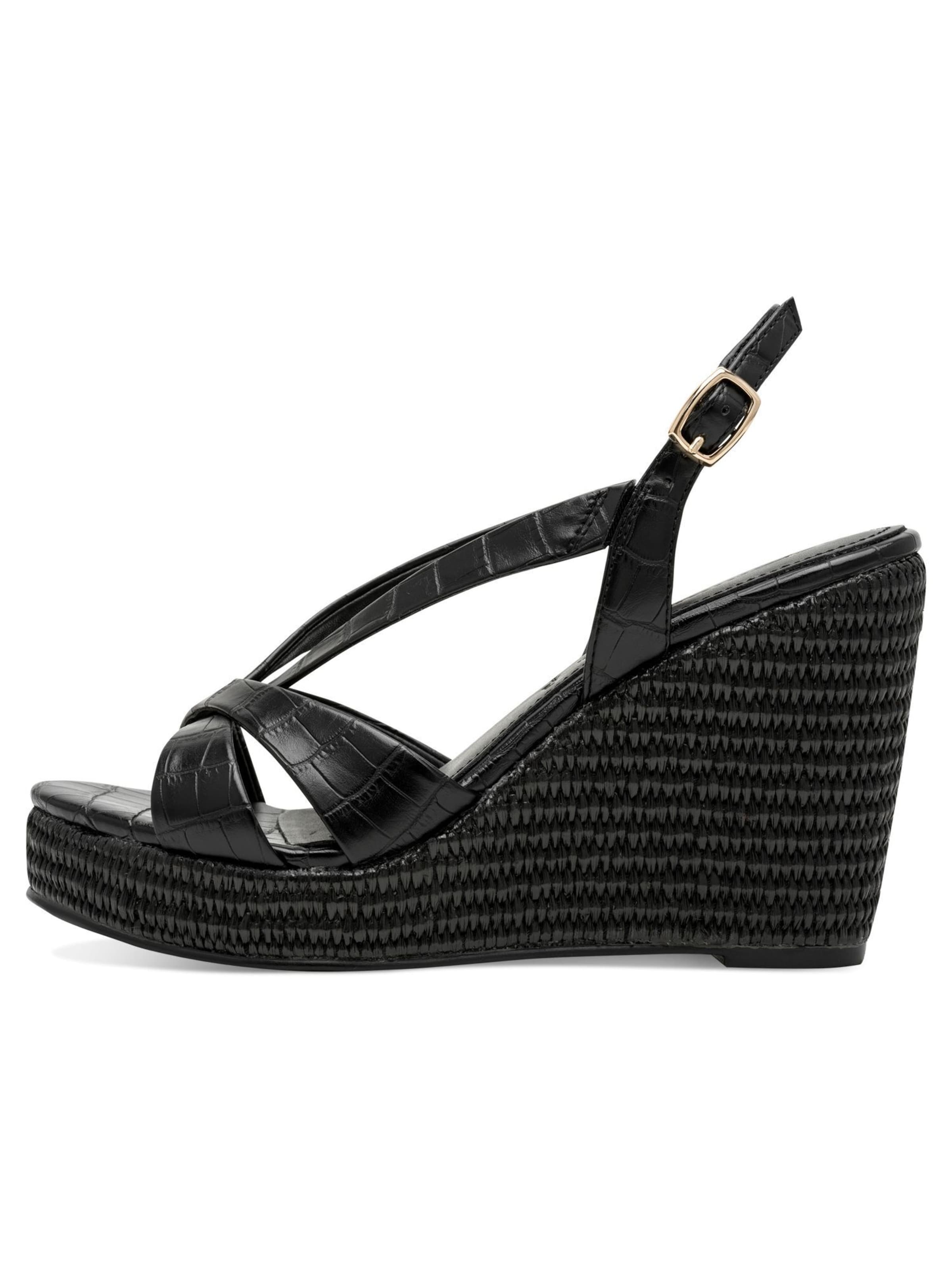 Sandales Tamaris en noir