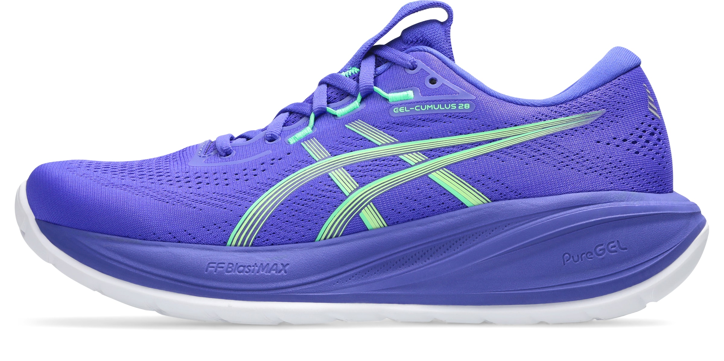 ASICS Running Shoes in Purple: front
