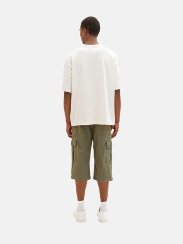 TOM TAILOR Regular Cargo Pants in Green