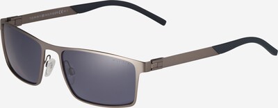 TOMMY HILFIGER Lunettes de soleil '1767/S' en gris argenté / noir, Vue avec produit