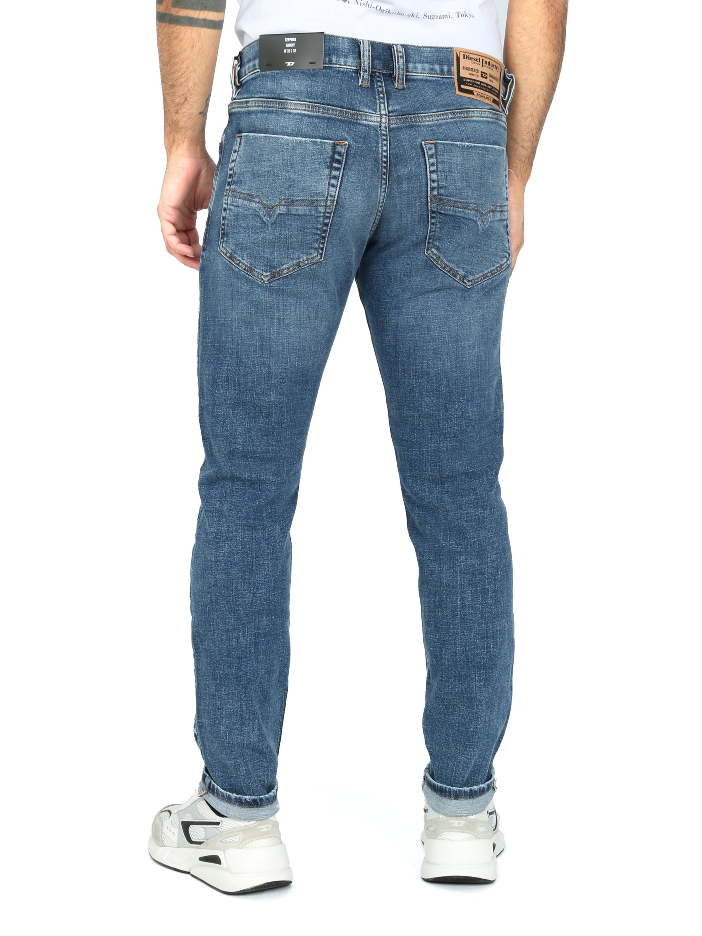 Slimfit Jeans 'Tepphar-X R969X' di DIESEL in blu