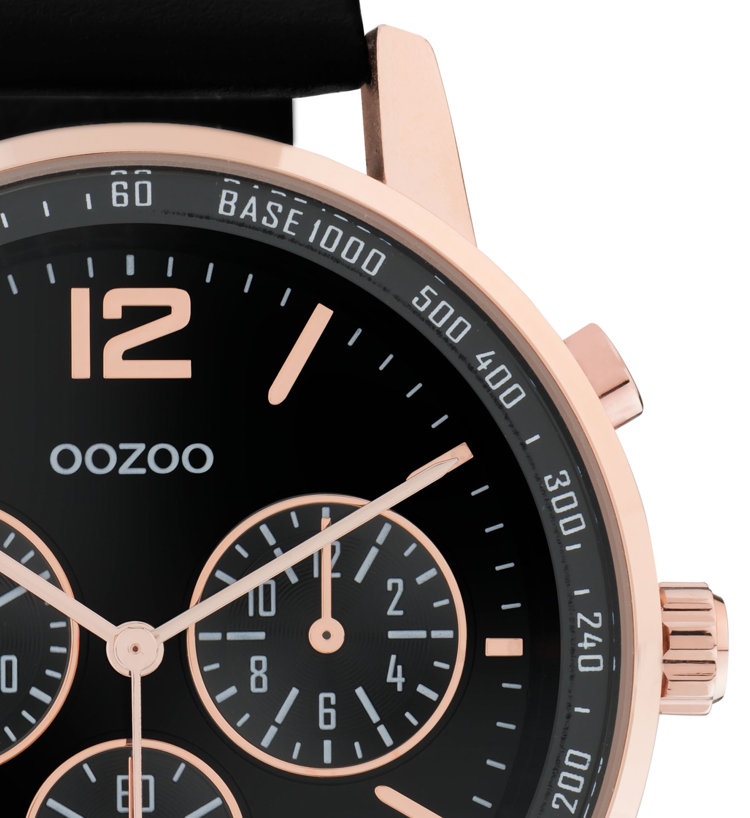 OOZOO Analoguhr in Gold