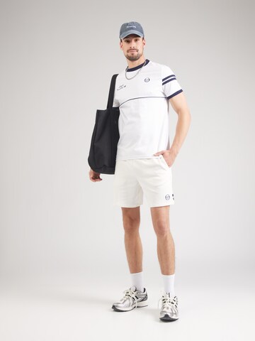 Sergio Tacchini Bluser & t-shirts 'ORION DAVIS' i hvid