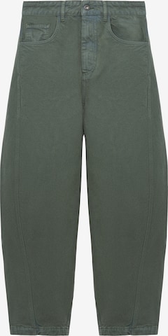 Barrel Jeans di Adolfo Dominguez in verde: frontale