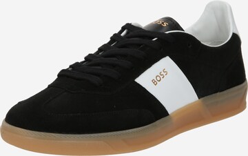 BOSS Platform trainers 'Brandon Tenn' in Black: front