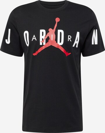 T-Shirt Jordan en noir : devant