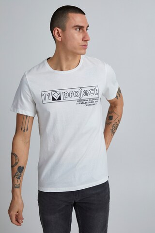 11 Project T-Shirt 'MATTIS' in Weiß
