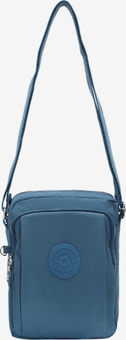 Borsa a tracolla di Mindesa in blu: frontale