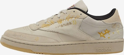 Reebok Baskets basses 'Club C 85' en beige / safran, Vue avec produit