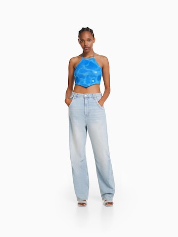 Haut Bershka en bleu